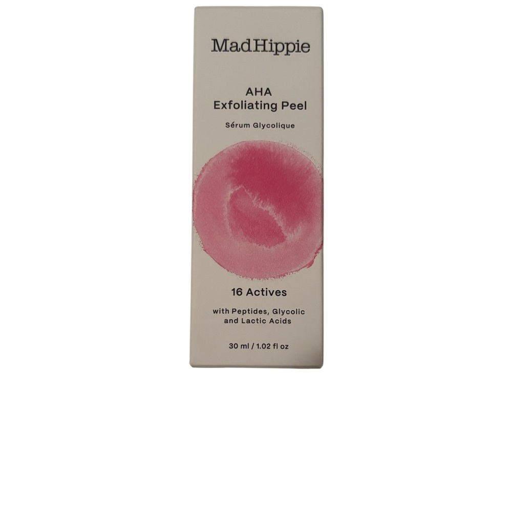 Mad Hippie | AHA Exfoliating Peel Serum 16 Actives With Peptides + Lactic Acids